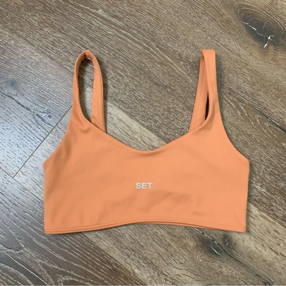 SET ACTIVE Other - Set active Womens brown dip form sports bra S